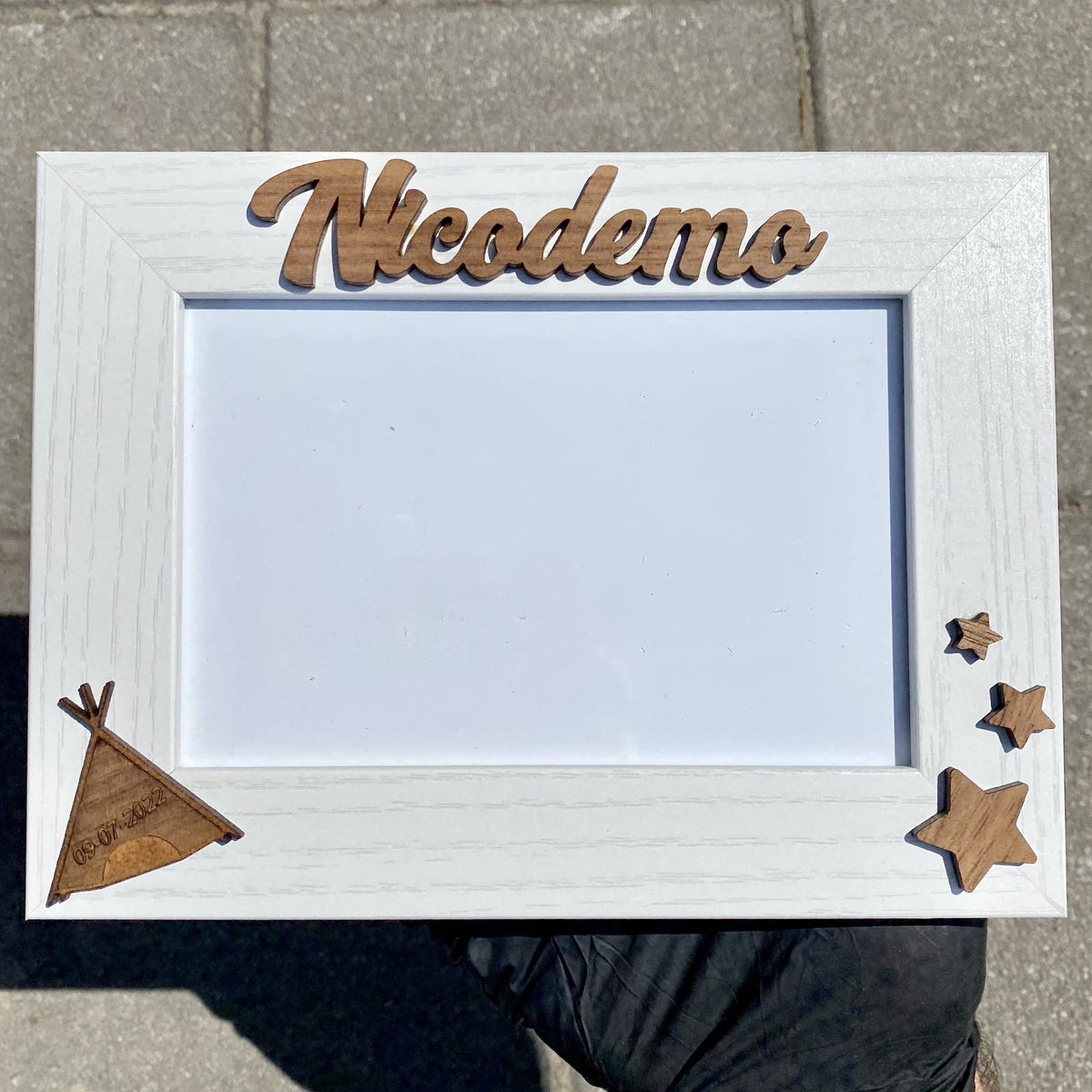 Cornice 3D &quot;Boston&quot; Personalizzata 20x30 cm