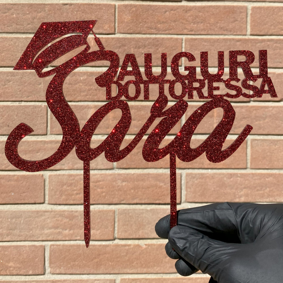 Cake Topper per Laurea - Torta Personalizzabile