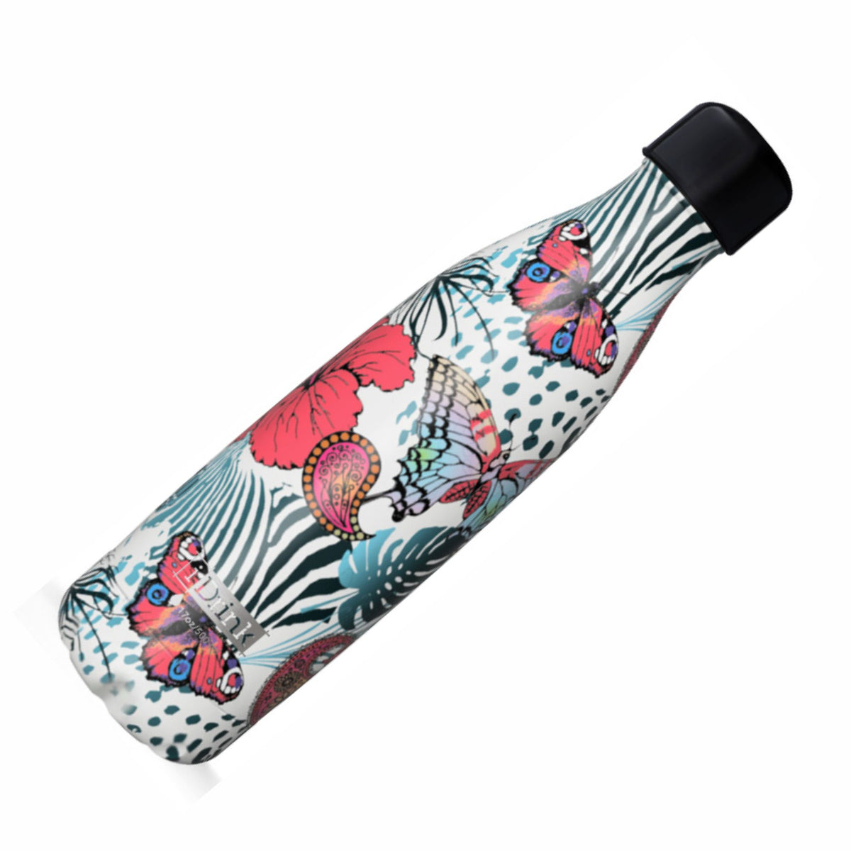 I-DRINK Borraccia termica Personalizzabile FARFALLE 500ml