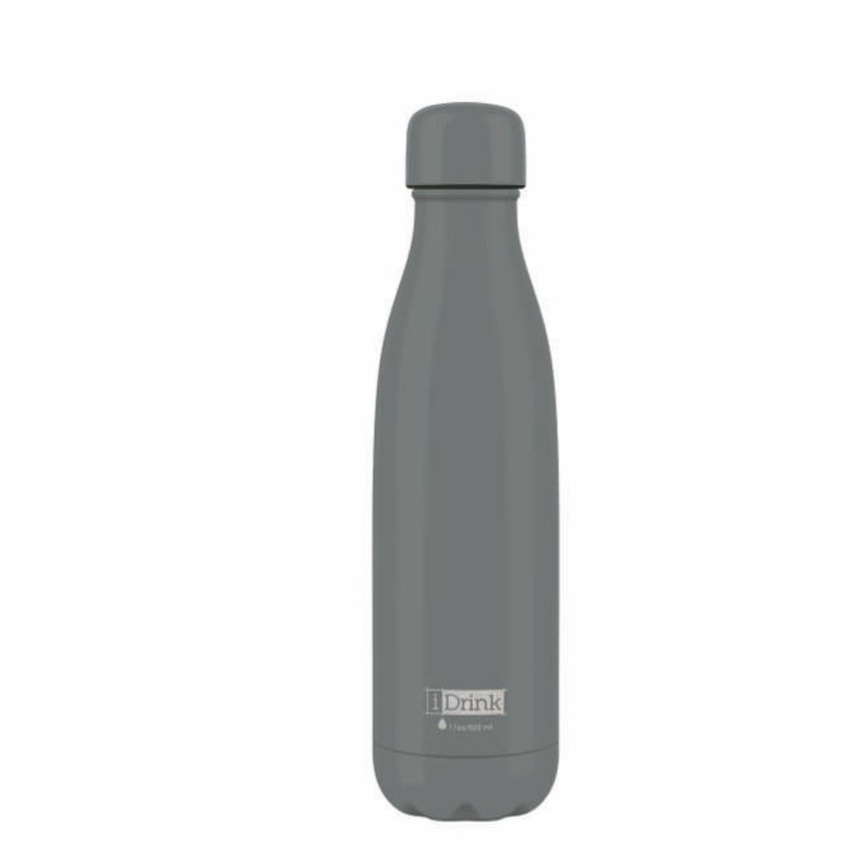 I-DRINK Borraccia termica Personalizzabile GRIGIO 500ml ID0401