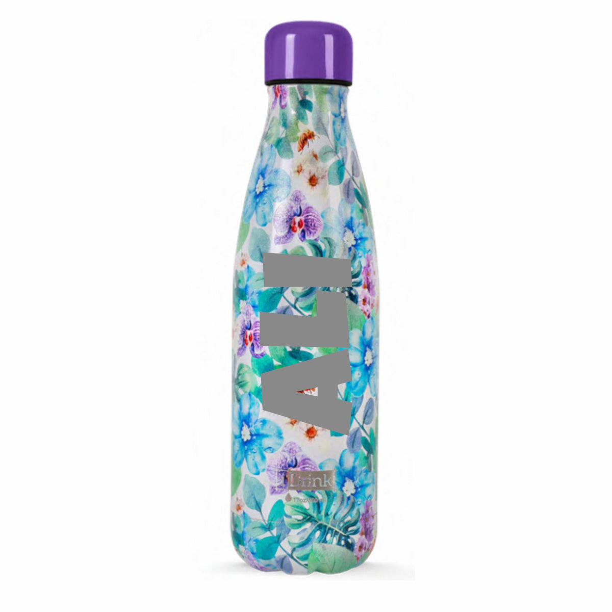 I-DRINK Borraccia termica Personalizzabile ORCHIDEE 500ml