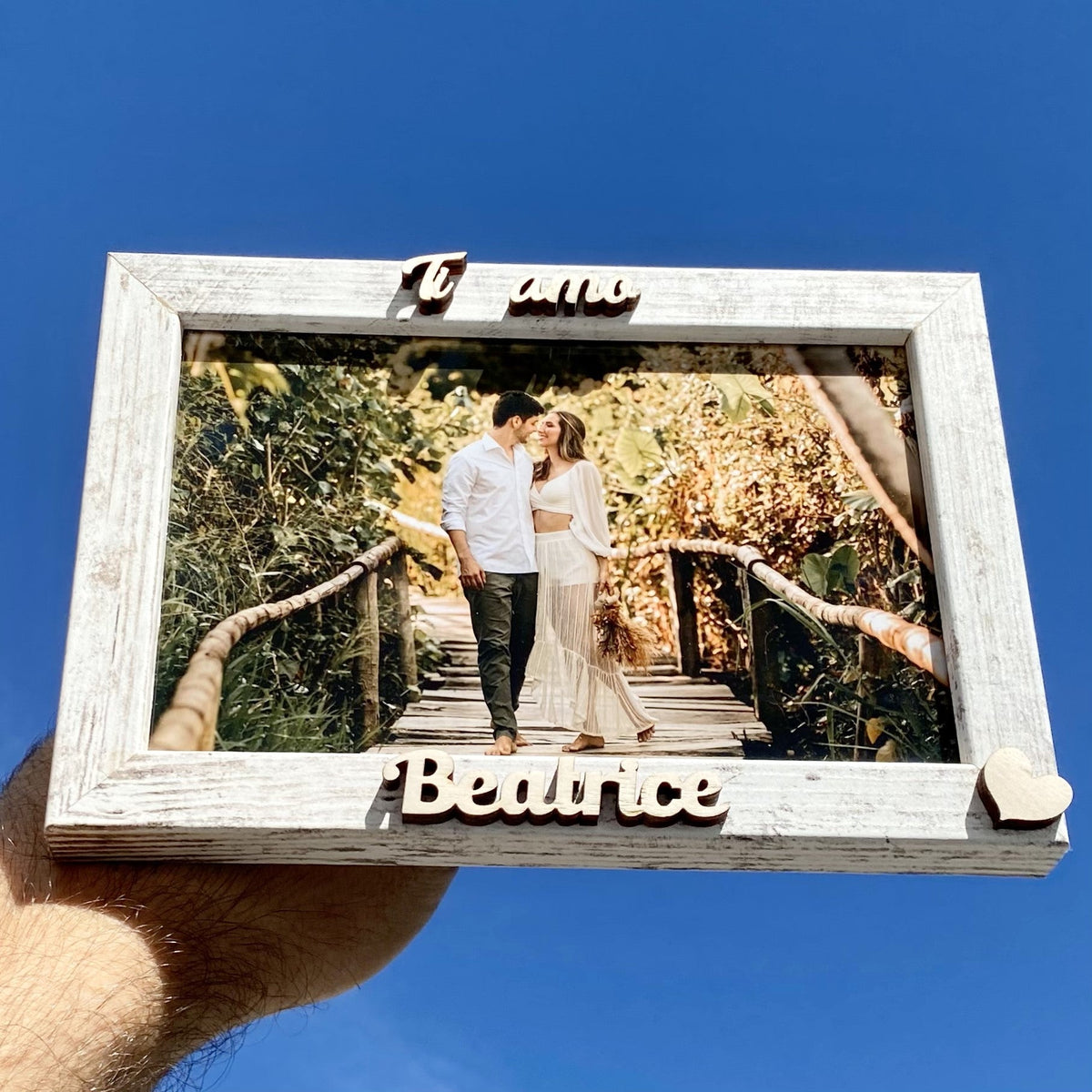 Cornice 3D &quot;Paris&quot; Personalizzata 20x30 cm