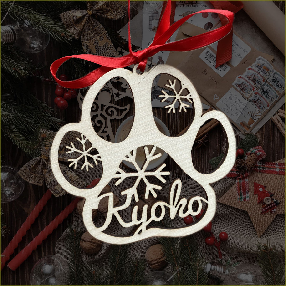 Pallina Personalizzata Zampina Cane &amp; Gatto