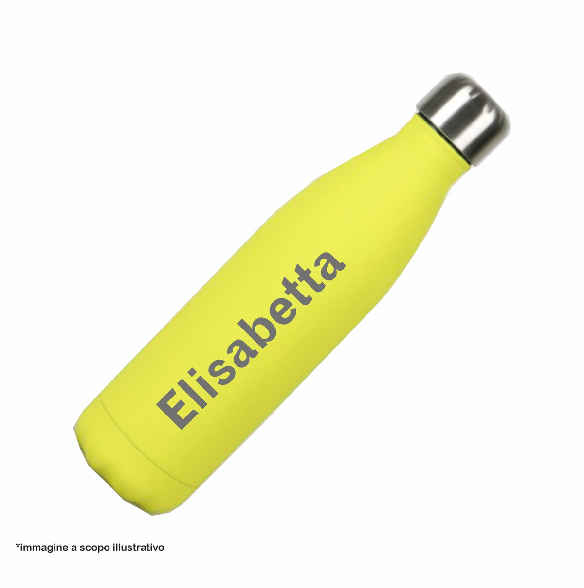 Borraccia Termica Gialla Personalizzata 500 ml